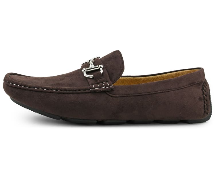 
                      
                        Amali Walken brown driving loafers side
                      
                    