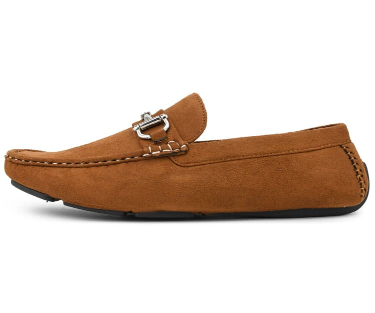 
                      
                        Amali Walken cognac driving loafers side
                      
                    