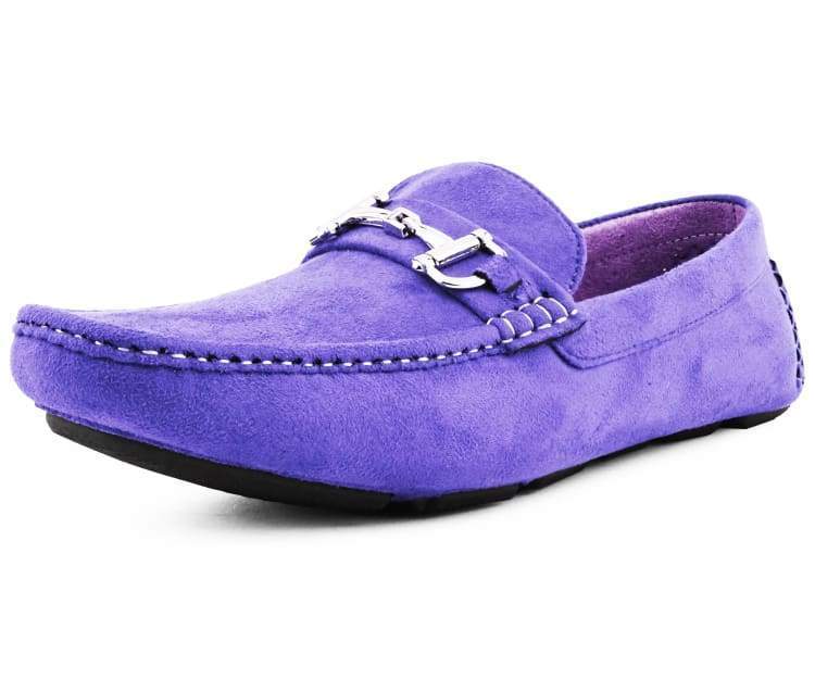 Amali Walken lavender loafers main