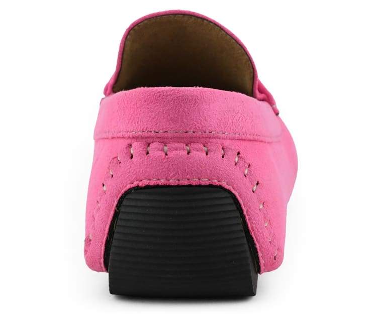 
                      
                        Amali Walken pink driving loafers back
                      
                    