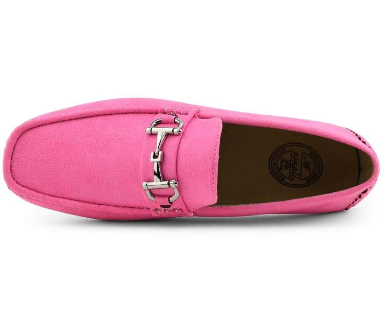 
                      
                        Amali Walken pink driving loafers top
                      
                    