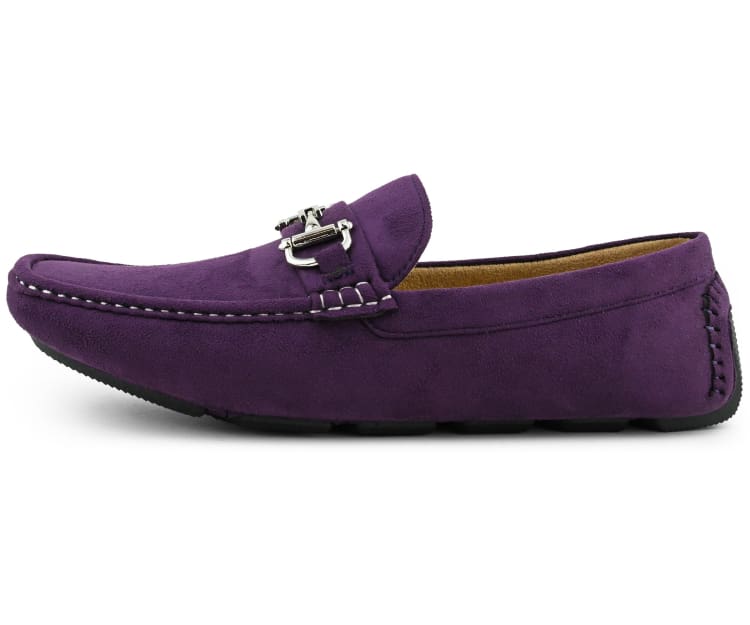 
                      
                        Amali Walken purple driving loafers side
                      
                    