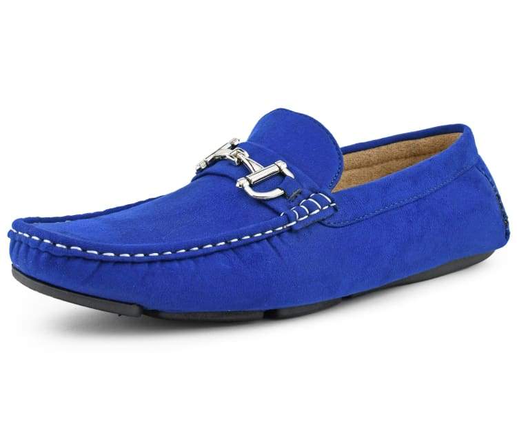 Amali Walken royal blue loafers main