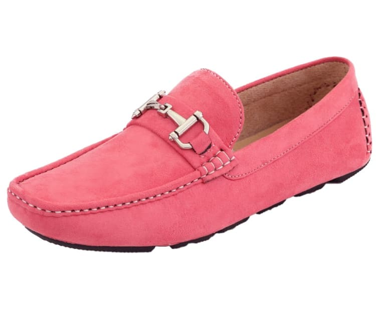 Amali Walken salmon loafers main