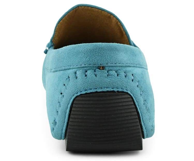 
                      
                        Amali Walken turquoise driving loafers back
                      
                    