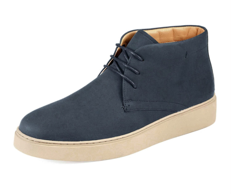 Amali Zale navy desert boots main