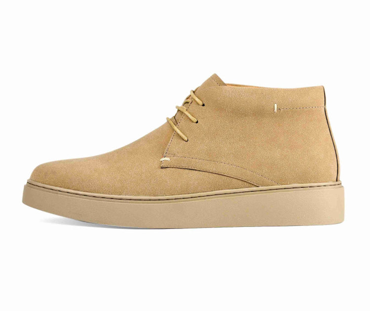 Amali Zale tan desert boots side